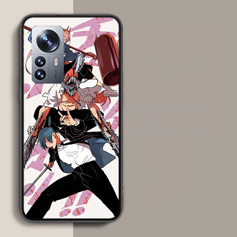 

Anime Chainsaw Man Phone Case For Redmi Note 15 Pro 5G 14 13 12 Pro Plus 11 11T 11E 11S 10 Pro 10S 9 9S Cover Cell Clear with Su Redmi Note 10 Pro