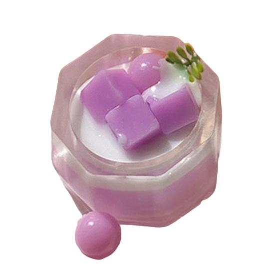 Simulated Milkshake Cup Squeeze Toy Slow Rebound Focus Aid Relaxation Blueberry Mango Banana Peach Fruit Milkshake Stress Relief Toy