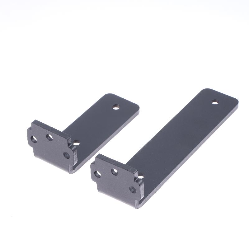 1 Set 5Mm Thicked Invisible L-Shaped Brackets Heavy Duty Cast Iron Floating Shelf Brackets For Kitchen Shelves Support