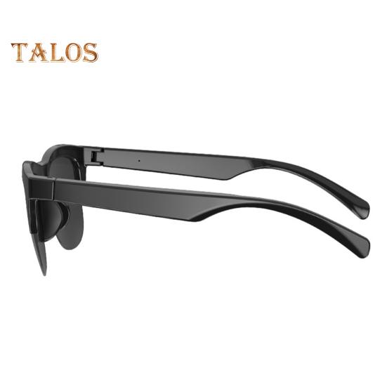 2-i-1 Bluetooth-kompatible solbriller Hodetelefoner IPX4 Vanntett Ultralett polarisert linse UV-beskyttelse Sports Smart Brille-hodetelefoner