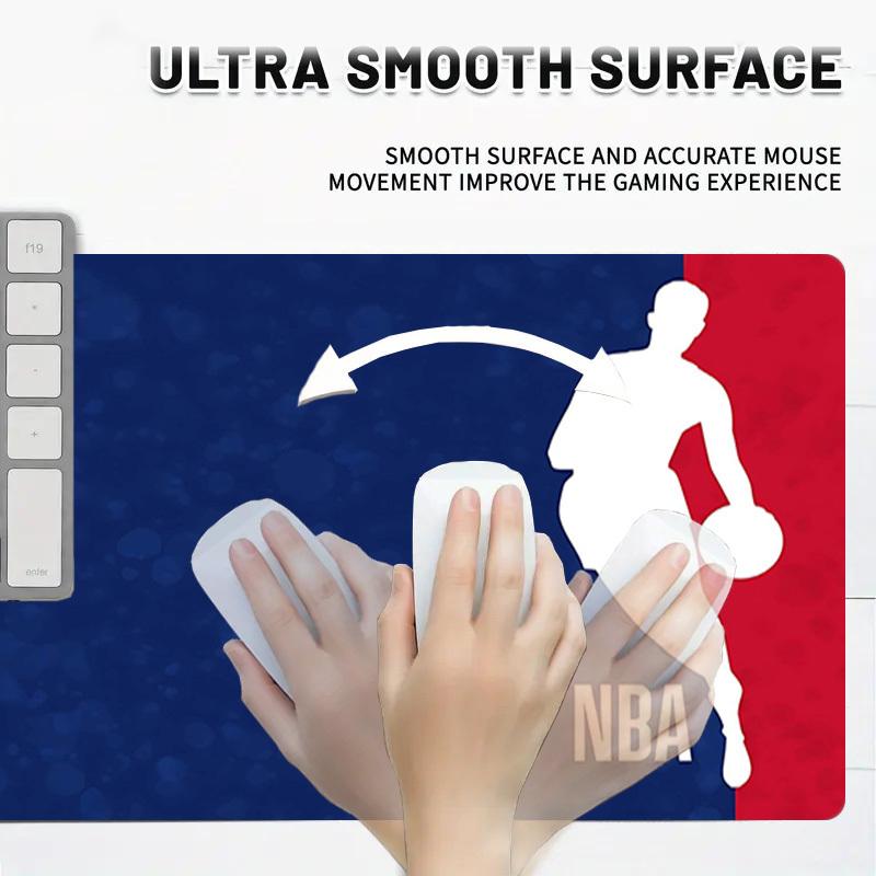 1PC NBA Basket Ball Player Oversized Mouse Pad - Non-Slip Rubber Base Perfect for Office School Esports Home Decor Desk Mat 309A