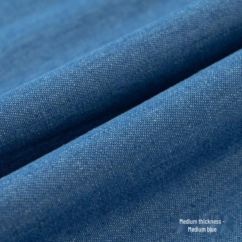 Frühlings-/Sommer-gewaschener Denim-Stoff für Kinderbekleidung, Jugendhemden, Taschen, Schuhe und Hüte - 16s reine Baumwolle