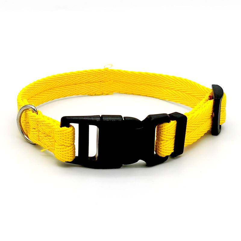 Sale Adjustable 5 Colors Nylon Dog Collar Pet Collars Dog Cat Collar Chihuahua Accesorios Pet Supplies