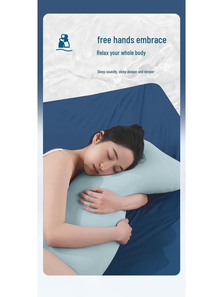 Fumei A-Class Seahorse Pillow: Removable, Washable, Large Side-Sleeping Bolster with 48-Hour Delivery, Suitable for All Seasons