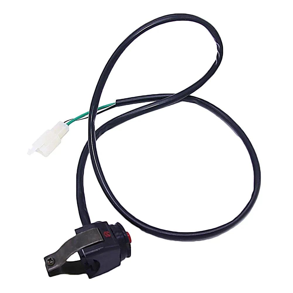 Motorcycle Start and Kill Switch NO/OFF Horn Button Commonly Open Electrical Converter For Yamaha KTM Honda Kawasaki ATV UTV Etc