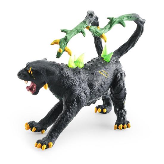 Simulated Sasquatch Figurine PVC Savage Werwolf Animal Model Statue Sculpture Educational Toy Home Office Desktop Decoration Ornament