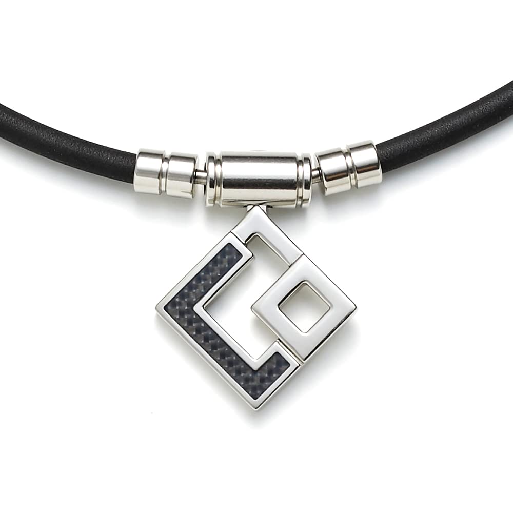 

TAO Necklace AURA Silver Carbon Limited Color Necklace LL Size [Colantotte]