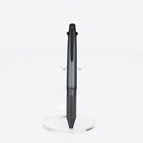 Mitsubishi Pencil Multi-Function Pen Jet Stream 4&1 Metal Edition 0.5 Gunmetal Easy to Write MSXE5200A5.43