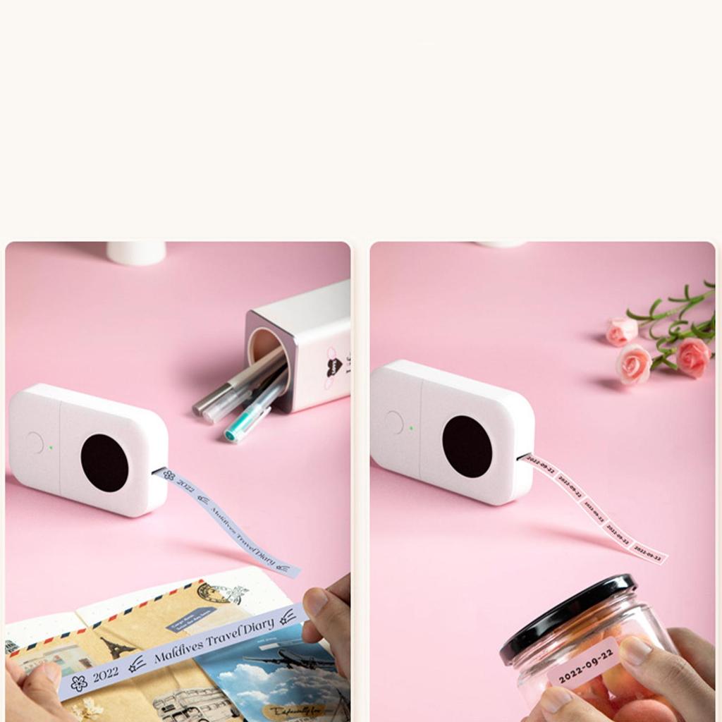 Label Maker Small Printer Bluetooth Mini Portable Thermal Printer