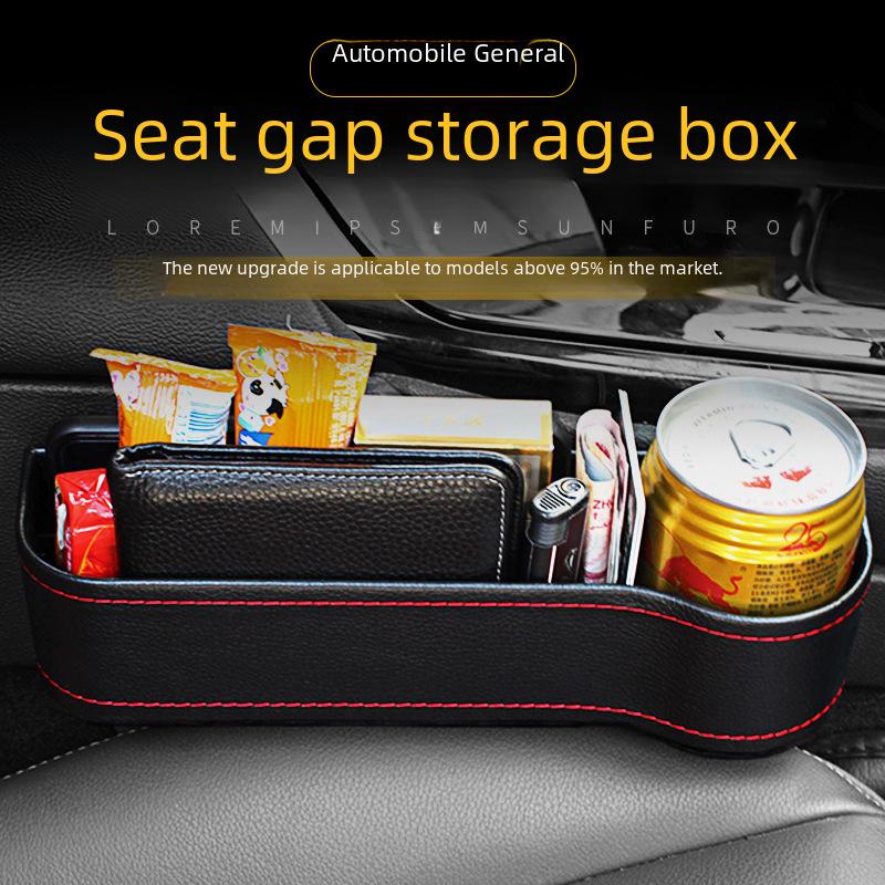 Car Seat Gap Storage Box Cup Holder Organizer Console Pocket Car Interior Accessories