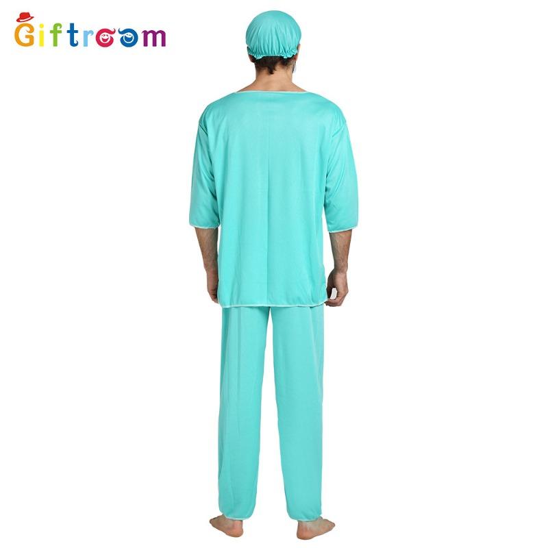 Masquerade Funny Horror Bloody Doctor Nurse Party Game Costume