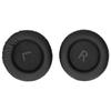 FYZ‑209 100MM Universal Ear Cushions Replacement Headset Ear Pads Cover L R LetteringBlack