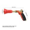 Garden Spray Head Copper Agricultural High Pressure Hose Sprayer with Ceramic Nozzle for Garden Agricultural Irrigation