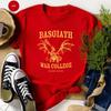 Basgiath War College Shirt Fourth Wing RoUnisextasy Fantasy YA Dark Academia Books TShirt Violet Sorrengail Xaden Riorson Tops
