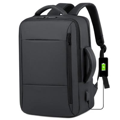 Herren Rucksack mit großer Kapazität, USB-Ladeanschluss, Laptop-Rucksack, wasserdicht, für Geschäftsreisen, Rucksack, Gepäck
