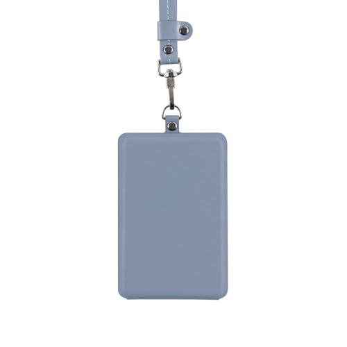 Nakabayashi Magto Magnetic ID Card Holder, Vertical Type, Mist Blue MGT-ID-02-B