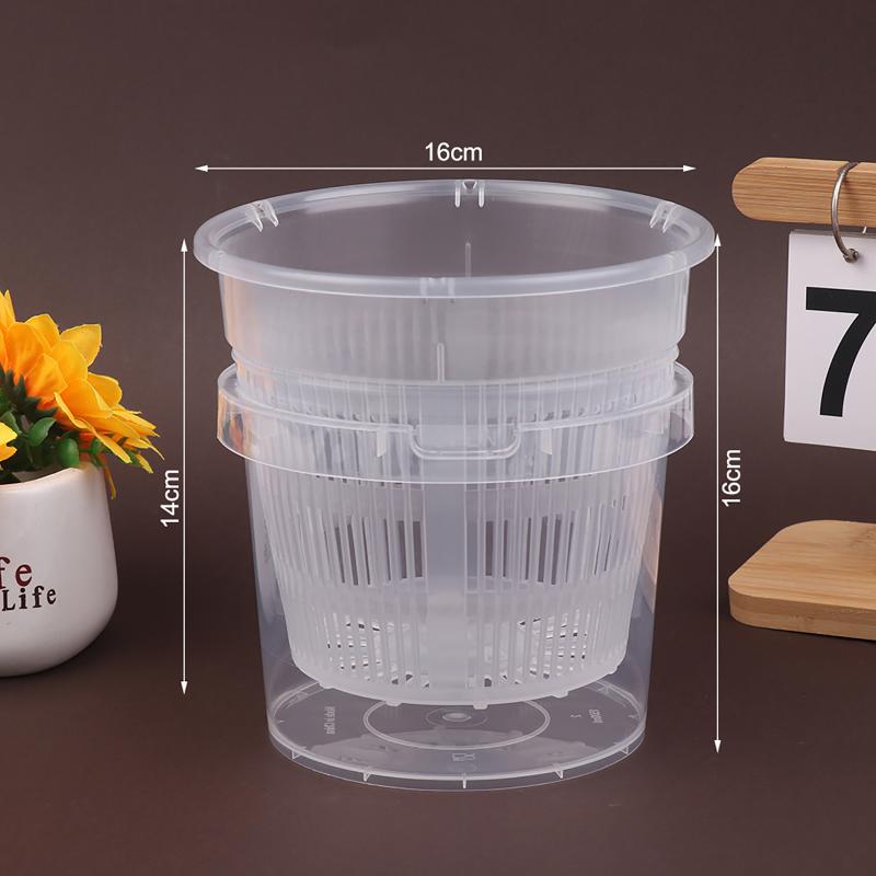 Self Watering Flowerpot Double-Layer Pots For Plants Nursery Pots With Holes Garden Automatic Absorbing Water Root Control Pots