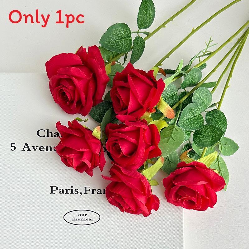 Elegant Artificial Silk Roses For Wedding Centerpieces And Home Styling