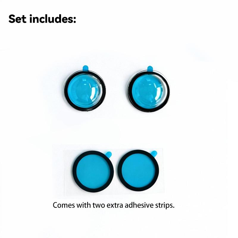 

2/4/6Pcs 360° Car Camera Cover,Universal Rear View Lens Cap,Dustproof Anti-Scratch Car Exterior Parts for SUV Sedan