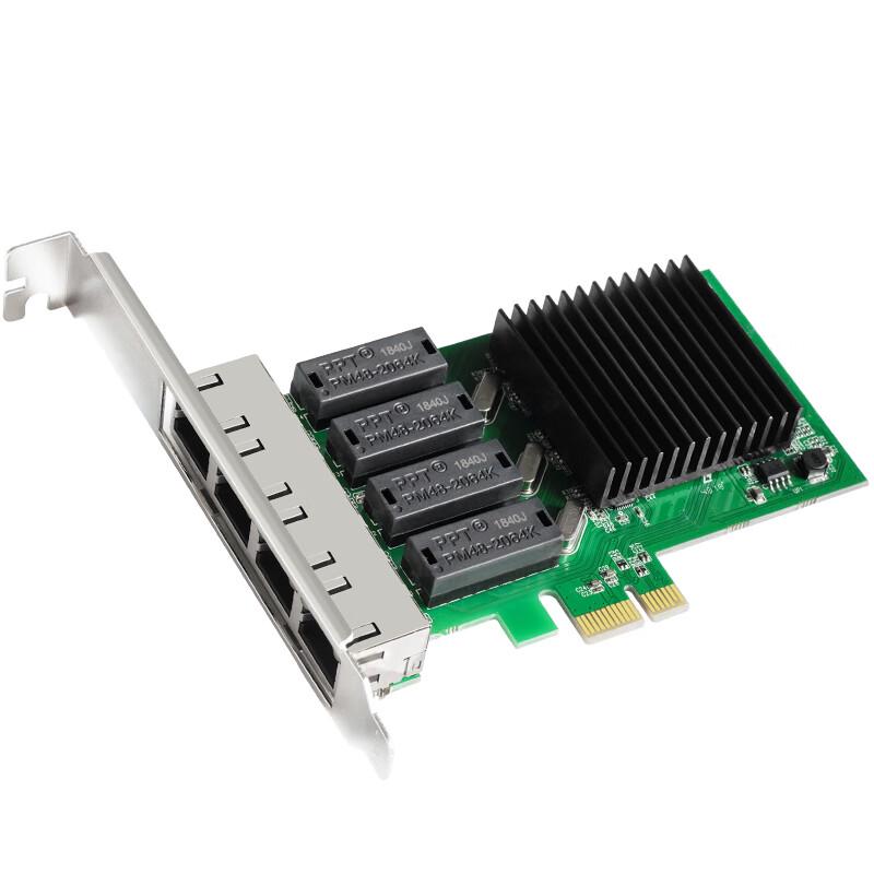 

MOGE Quad-Port Gigabit PCIe Ethernet Network Card