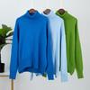 2025 Women's Turtleneck Sweater Solid Color Loose Knitwear Autumn Winter Fashion Ins Style Pullover