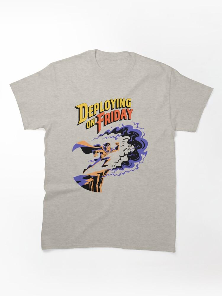 Portal Hero Jumping Into Portal Void Classic T-Shirt