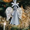 Nebeský Anděl Ozdoba Strážný Anděl Závěsná Dekorace Miniaturní Anděl Přívěsek na Vánoční Stromek Domácí Sváteční Dekorace Vánoční Dárek