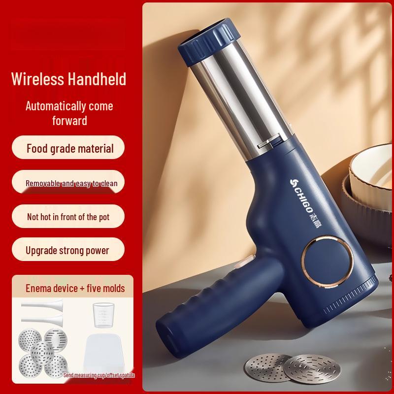 Fully Automatic Wireless Electric Dough & Noodle Press Machine for Home & Commercial Use