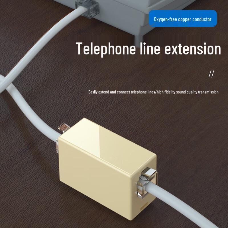Shanze RJ11 Telefonleitungsteiler 1-zu-2