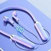 Waterproof Bluetooth Earphone Bluetooth Aluminum Alloy Wireless Headphones With Microphone Bilateral Stereo Neckband Headphones