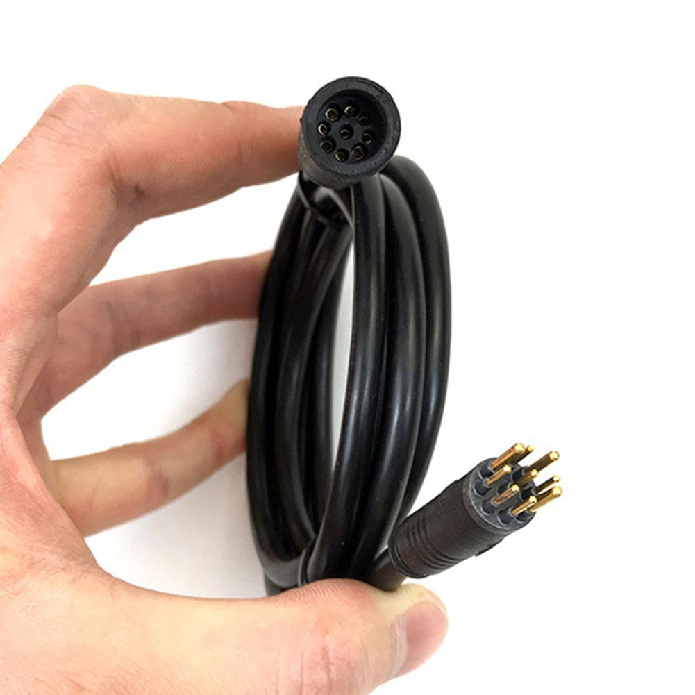 E-Bike Stromadapter Kabel Verlängerungskabel Stecker Wasserdicht Schnellverschluss Leitung 60cm 130cm 160cm Motorverlängerungskabel