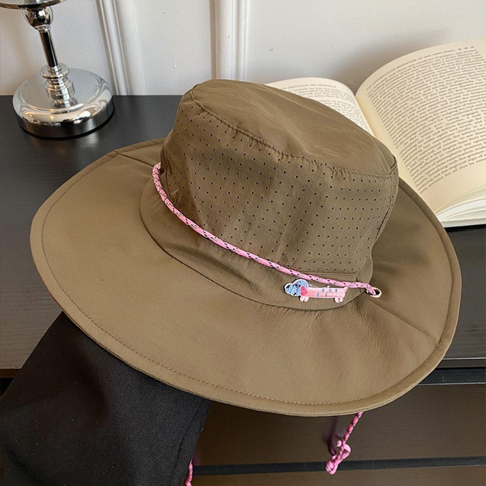 Sun Protection Fishing Caps Sunscreen Bucket Hats High Quality Bucket Hat  For Outdoor Camping