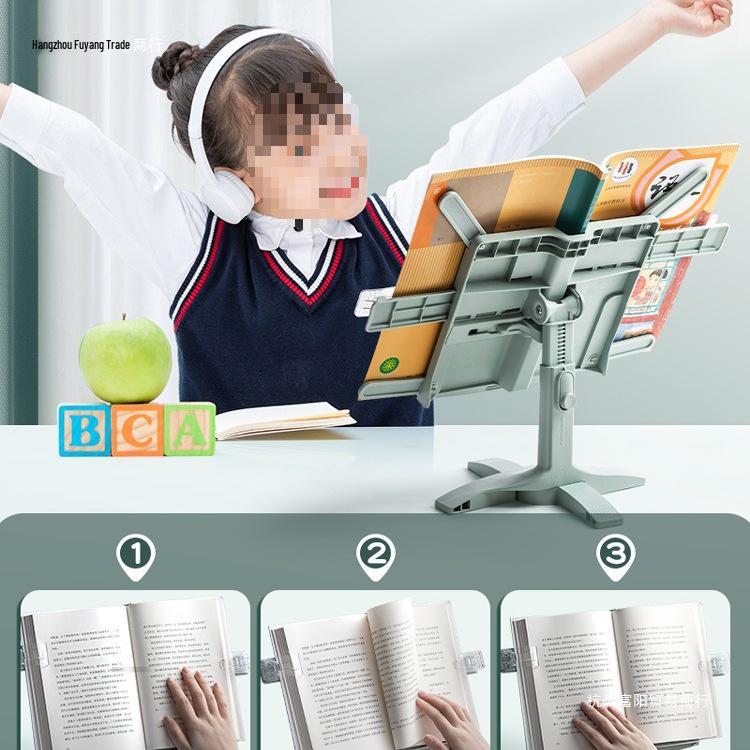 Verstellbares Multifunktions-Bücherregal und Buchständer für Grundschüler