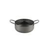Maruyama Giken SOUEN Iron Tempura Pan, 22cm SE-56, Induction and Gas Stove Compatible, Made in Japan, Tsubame-Sanjo