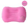 Portable Outdoor Flocking Backrest Pillow - Multifunctional, Inflatable for Travel or Office Naps