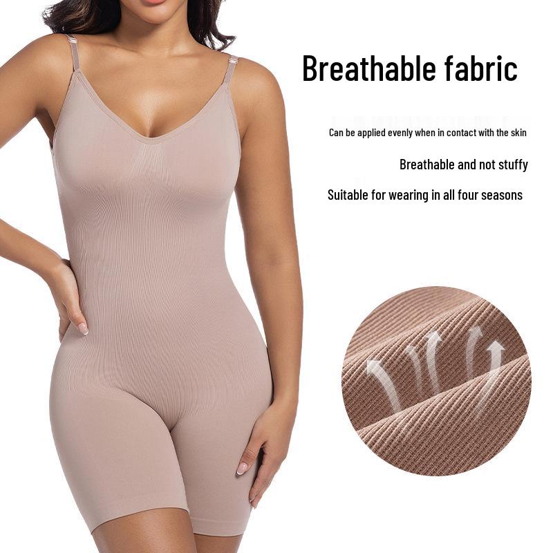 Women's Plus Size Backless Shaping Bodysuit - Slimming Waist Cincher