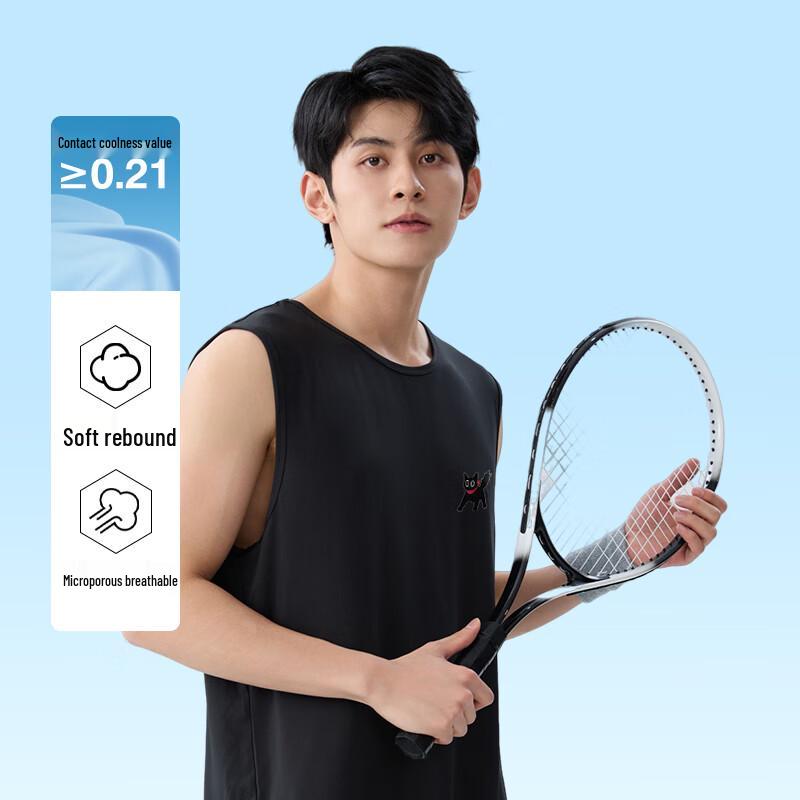 Baleno S&K Series JPB Bowtie Cat Print Unisex Sleeveless Vest