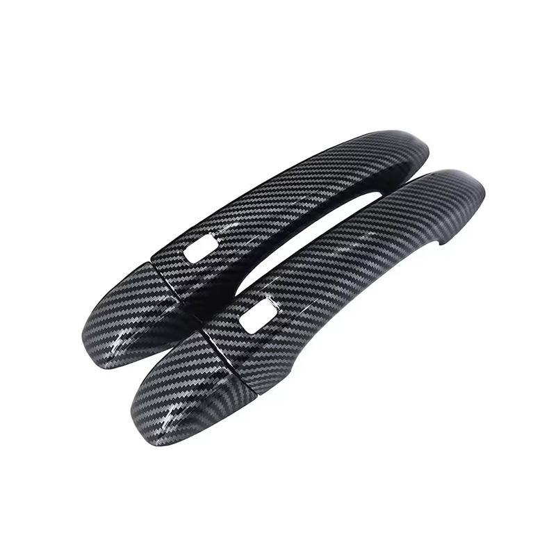 Gloss Black Door Handle Trim for 2016-2023 Renault Megane MK4