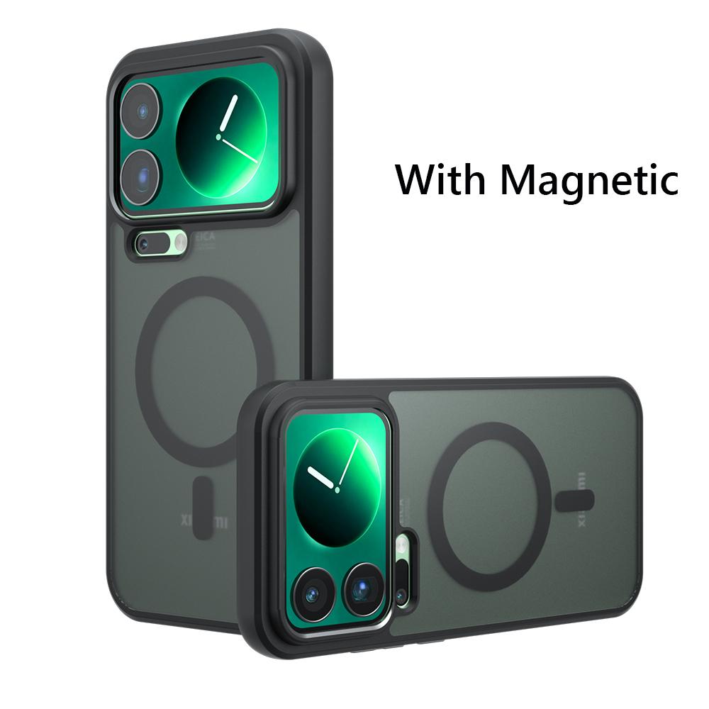 

For Magsafe Magnetic Wireless Charging Case For Xiaomi 17 Pro Max Xiaomi17Pro Max 5G Shockproof Matte Back Cover Coque Xiaomi 17 pro max