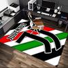 1pc Office Printed Area Carpet, Juventus Football Club Rug, Home Sofa Chair Mat For Christmas and Halloween Décor