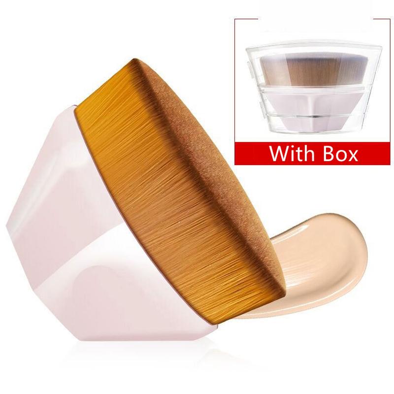 Hexagonal Makeup Brush Magic Makeup Flawless Foundation Brush Set Cosmetic Portable Professional Foundation Brush