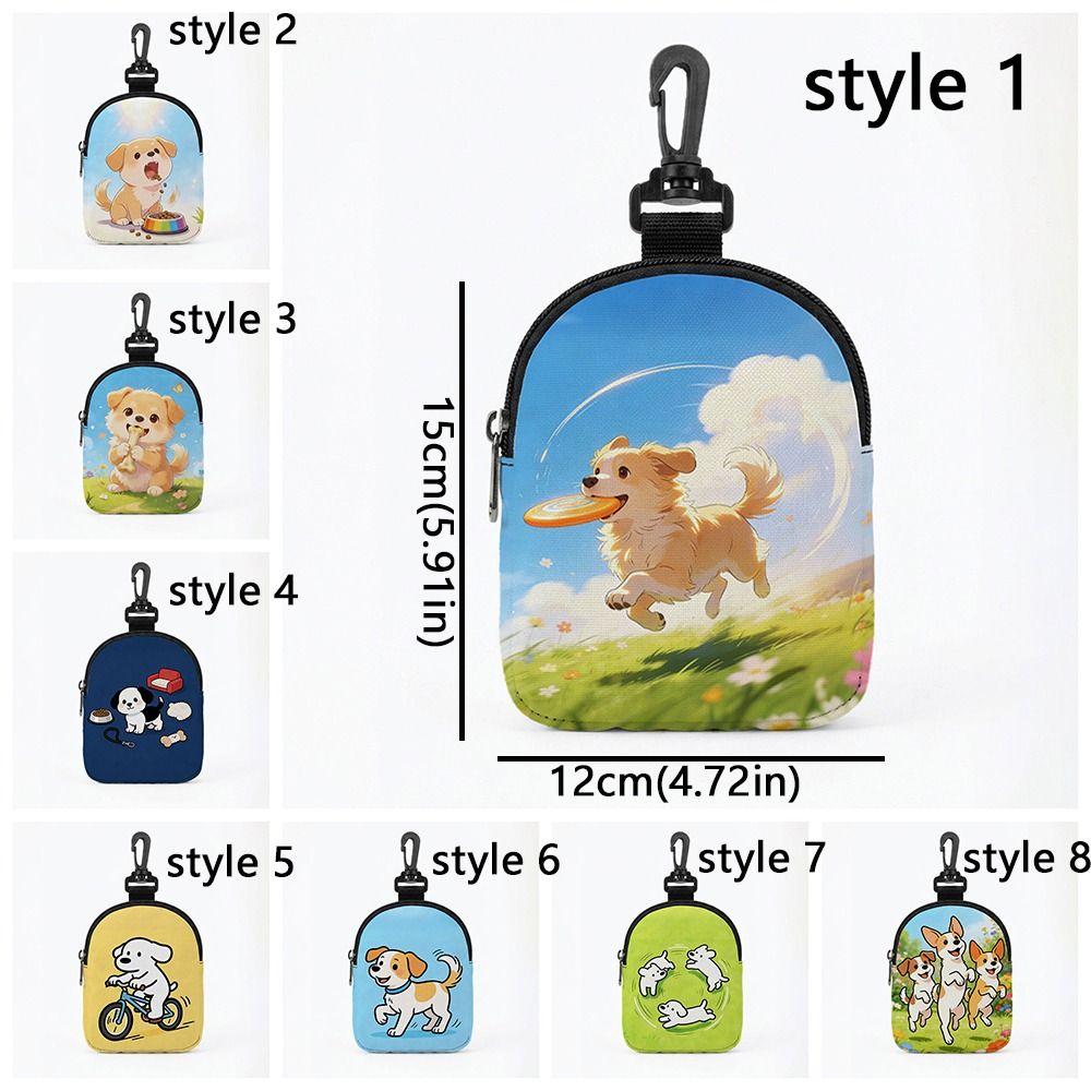 Waterproof Dog Treat Pouch Portable Pet Food Storage Bag Food Dispenser Bag Outdoor Travel