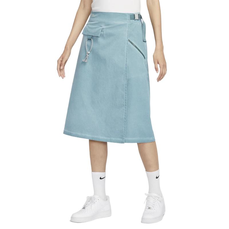 Nike SPORTSWEAR TECH PACK FW/AW24 NAI KE Skirt Women s Denim Royal Blue HQ0895-464 S