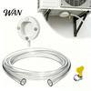 Leak-proof AC Drain Tube Magnetic Window Kit 4/6/12FT Clear PVC Hose with Stainless Steel Clamp No Drilling Flexible Weather-Resistant Condensate