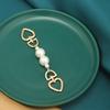 Bag Extension Chain Pearl Metal Accessories Love Buckle With One Shoulder Mahjong Armpit China-Chic Style