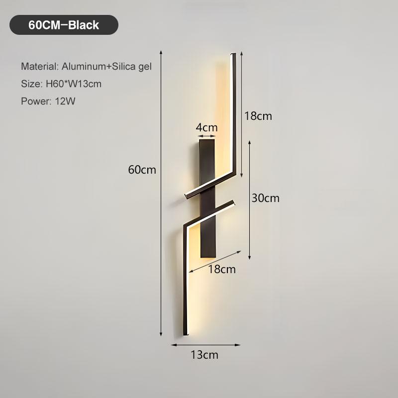 

Внутренние черные золотые светодиодные настенные светильники настенные светильники для спальни прикроватные гостиные фойе внутренние светодиодные настенные бра коридор AC85-265V Warm White