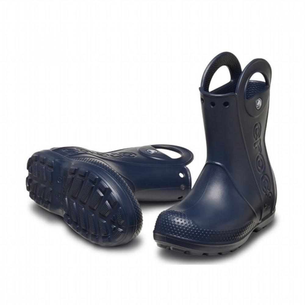 [Crocs Shoes] Crocs Official Kids Handle It Rain Boot Navy  25skbt211052 