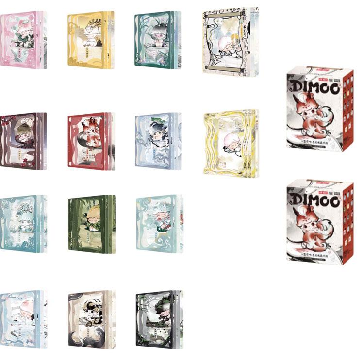 New POP MART DIMOO Wind And Moon Collection Mystery Boxes Single Mystery Box/Full Box 12 Pcs PPMT-2412-0036