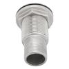 Marine Boat Thru Hull Fitting Connector Stainless Steel Hose Tail Barb Marine Hardware11 2inch