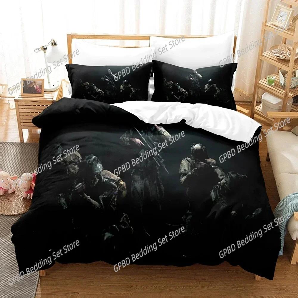Comforter 3D Game Death Stranding Bedding Set 3D Printed Suitable For Bedroom Kids Home Textile